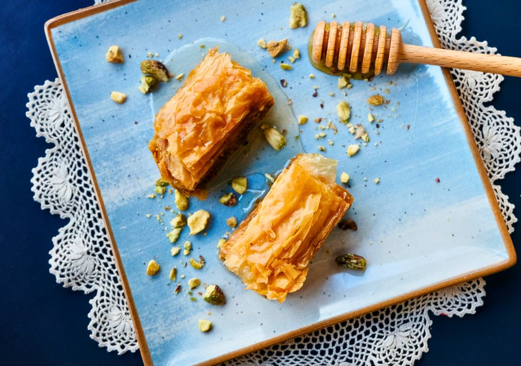 dolci greci-baklava-kataifi-cucina greca-cucina greca milano-milano-duomo