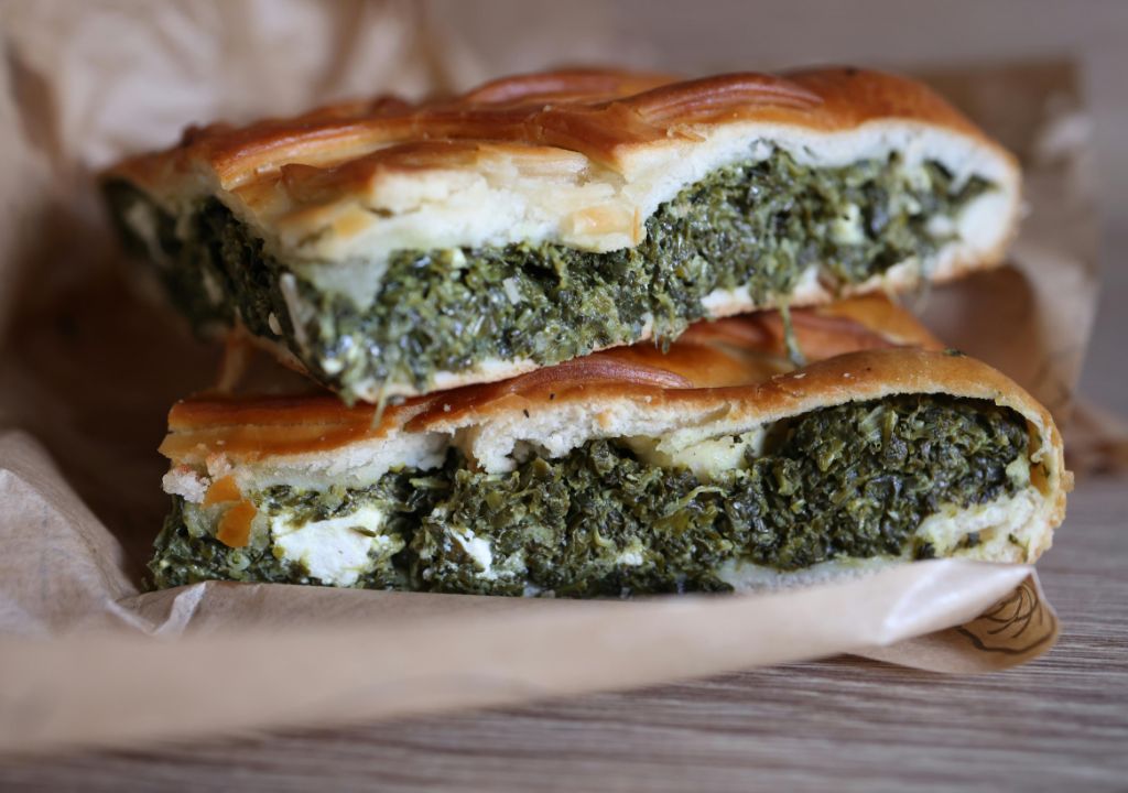 Spanakopita-torta salata greca-ristorante greco-ristorante greco milano