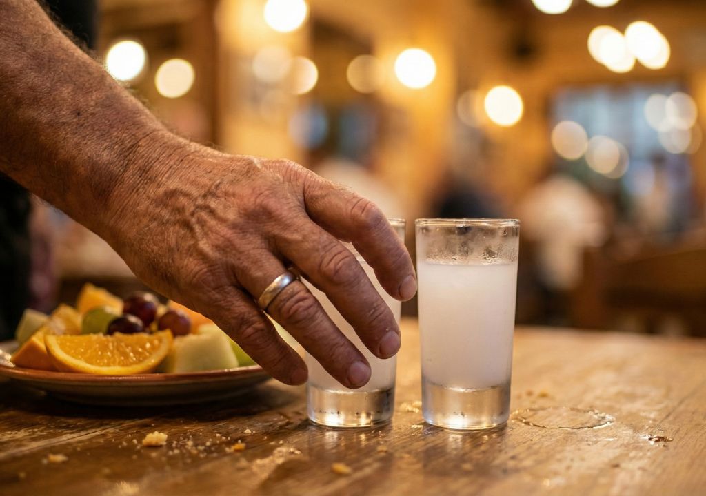 ouzo-kerasma-ospitalità greca-cucina greca milano-duomo