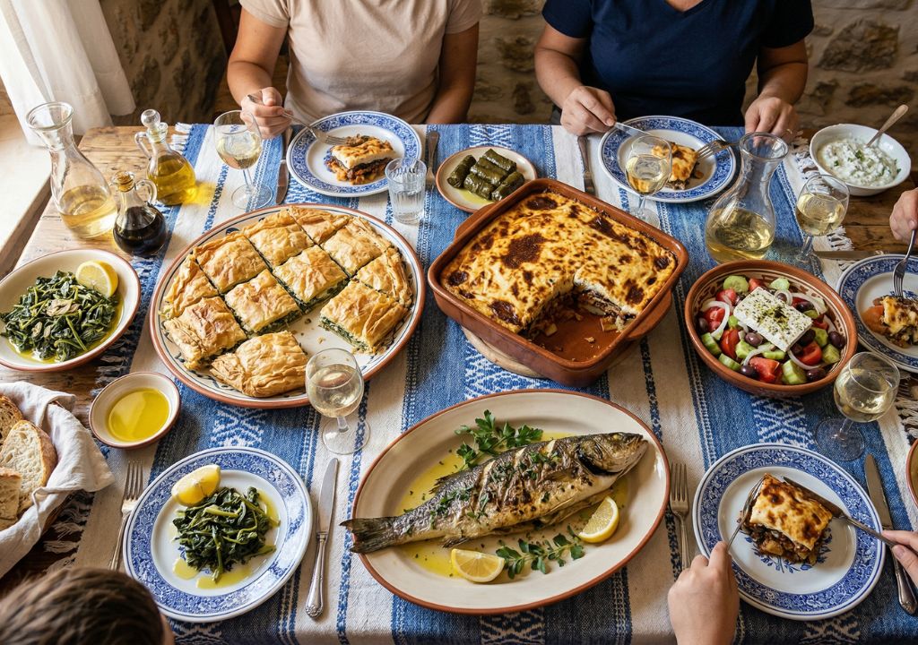 falsi miti-miti cucina greca-piatti greci-ristorante greco duomo-milano
