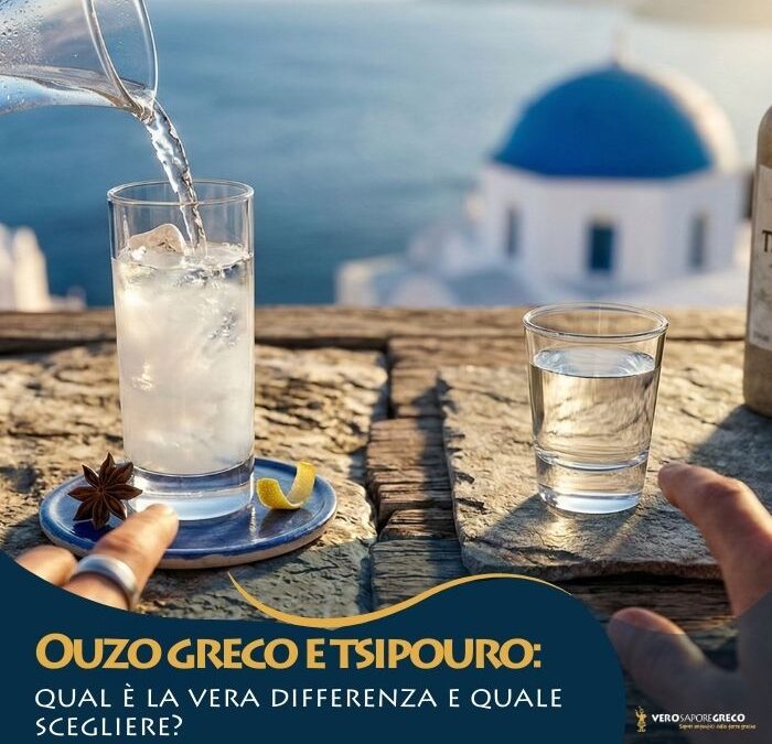 Ouzo greco e tsipouro: qual è la vera differenza e quale scegliere?