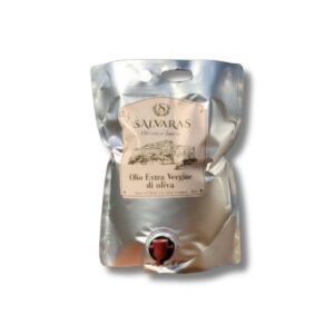 olio salvaras-5 litri Bag Salva-Qualità -olio evo greco